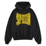 Gold Logo Black Pullover