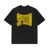 Gold Logo Black Tee