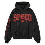 Spider Web Black Pullover