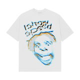 Blurred Photo White Tee